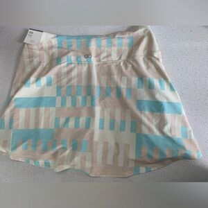 Calia Golf Eagle Skort Bamboo Blocks taffy blue